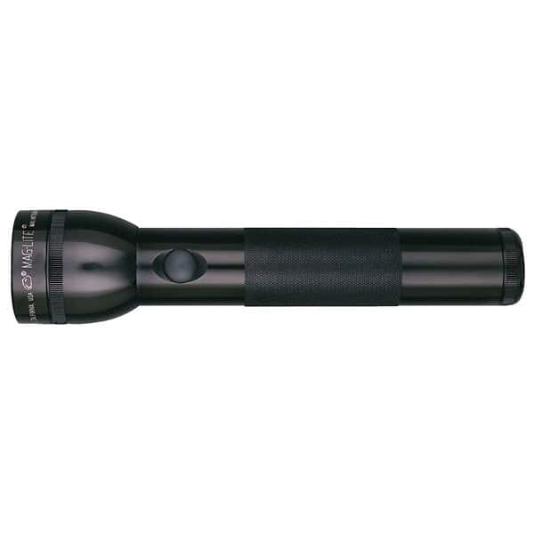 Maglite S3C016 Flashlight, 3 C batteries, black from ColeParmer