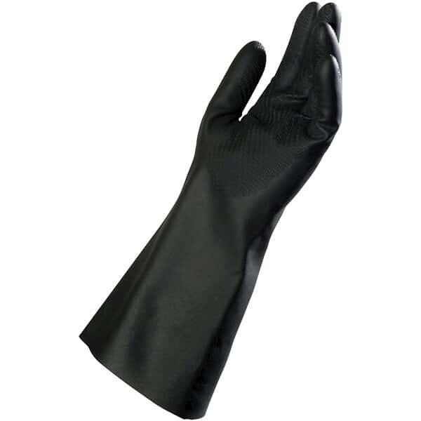 MAPA Butoflex 650 Cotton-Lined Butyl Gloves, size 10, 1 pair