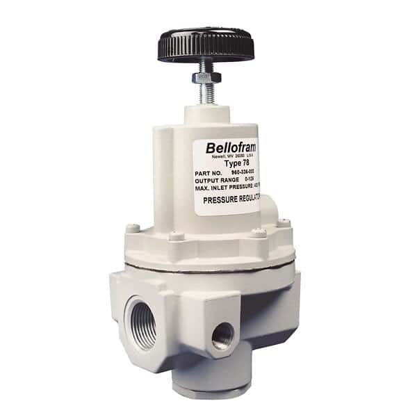 Marsh Bellofram 960-337-000 High-Flow Regulator, 0 to 125 psi, 200 scfm