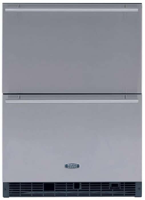 Marvel Scientific 6CRD/S Undercounter 6 cubic foot Drawer Refrigerator