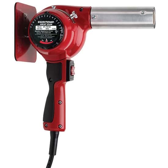 Master Appliance VT-752D-02 Variable Temperature Heat Gun 100° to 1200°F, 1980 Watts, 220 V, 50 Hz