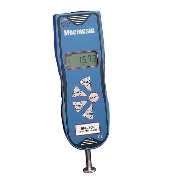 Mecmesin 853414V03 gauge with advanced display 220 lb/100 kg/1000 N
