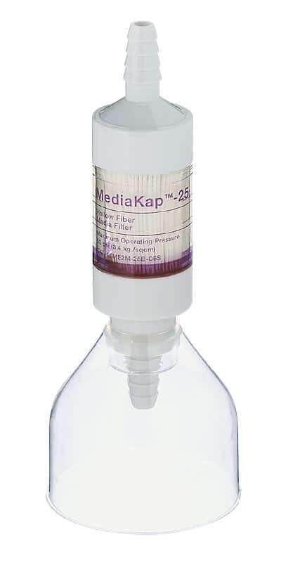 MediaKap ME2M-10B-12S Hollow Fiber Media Filters, 1000 mL/min Flow Rate