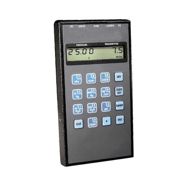 Meriam DP2000I MeriCal Digital Pressure Calibrator/Manometer; 0 to 2000" H2O Differential from