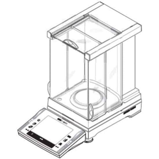 Mettler Toledo 11131652 Pro Glass-Free Draft Shield for XP/XS/XA