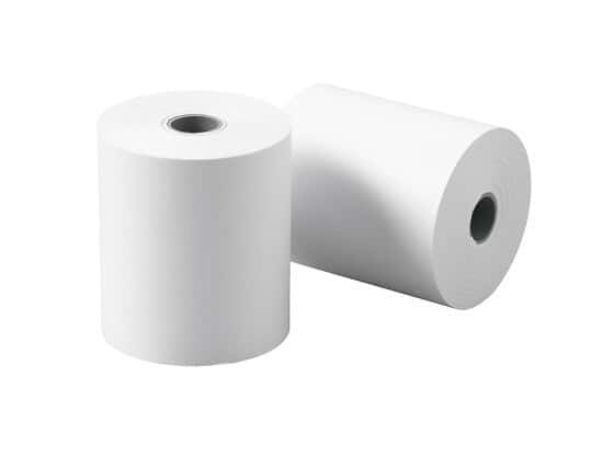 Mettler Toledo Paper Roll, Self-Adhesive, for use with Dot-Matrix Printers, 13 x 57 mm (LxW), Set of 3
