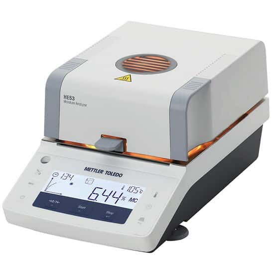 Mettler Toledo HE73 (115V) Newclassic He Halogen Moisture Balance, 71g x 1mg
