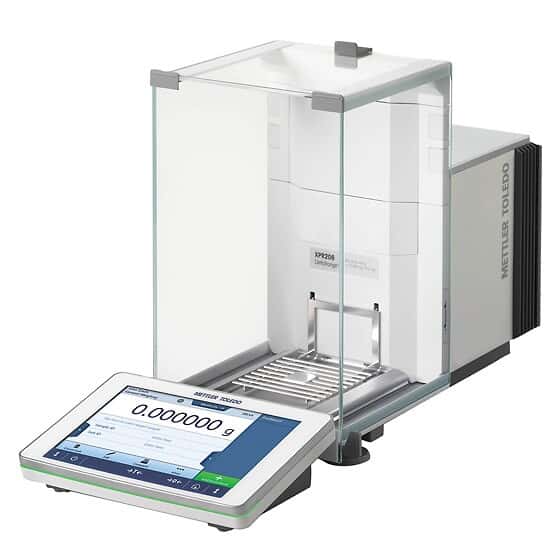 Mettler Toledo XPR205 Analytical Balance, 220 g x 0.01 mg, Internal Calibration