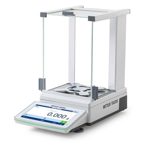 Mettler Toledo MX1203/A Precision Toploading Balance, NTEP-Approved, MX Series, 1200g x 1mg with Touchscreen, Backlit Draft Shield, and FACT Internal Calibration