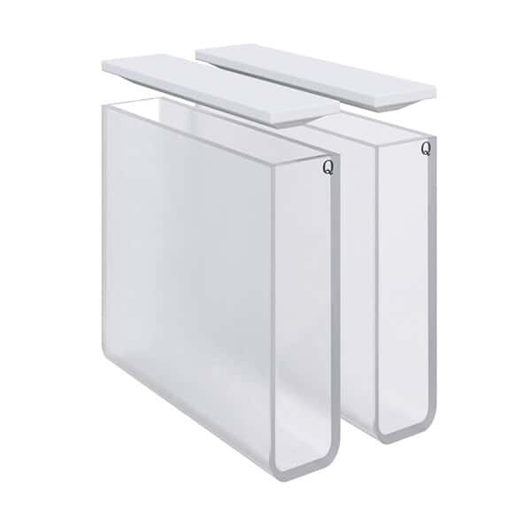 Mettler Toledo 30675052 Cuvette for Easy UV UV/Visible Spectrophotometers, Standard Q Quartz Glass, 50 mm