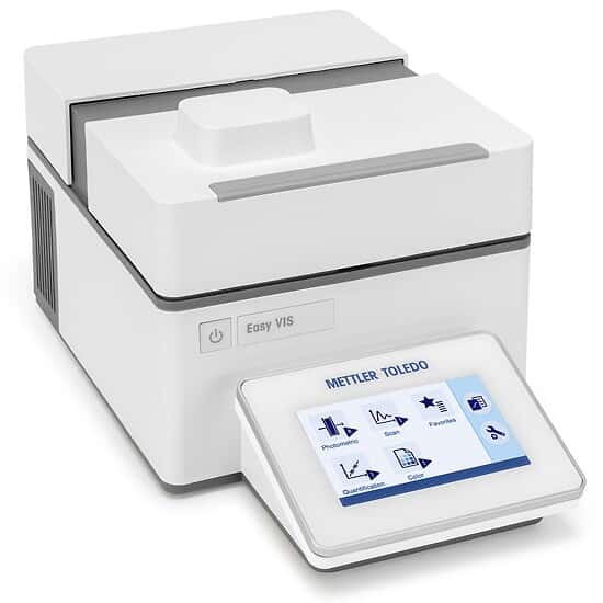 Mettler Toledo 30705170 Easy VIS Visible Spectrophotometer; 100-240 VAC, 50/60 Hz