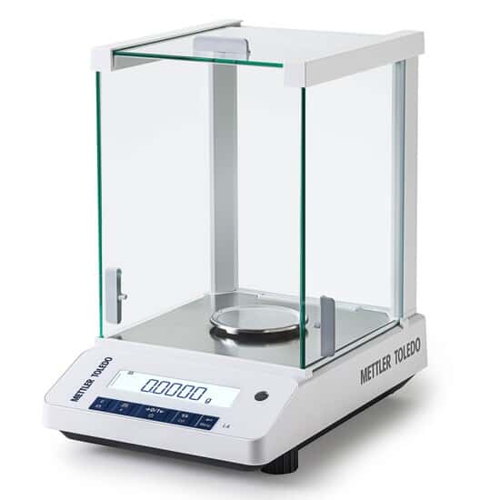 Mettler Toledo LA204E Analytical Balance, LA Series, 220g x 0.1mg with LCD Display and External Calibration