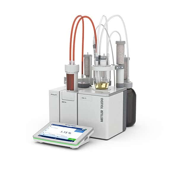 Mettler Toledo 30869280 EVA V1 Volumetric Karl Fischer Titrator for Liquids and Soluble Solids