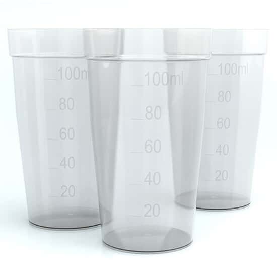 Mettler Toledo Disposable Beakers, Polypropylene, 100 mL; 480/PK