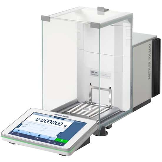 Mettler Toledo XPR206CDR Micro Balance/Mass Comparator, 220 g/121 g x 0.01/0.005 mg , Motorized