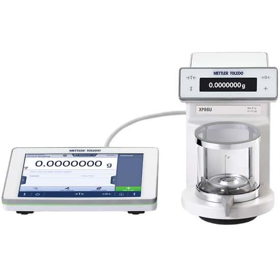 Mettler Toledo XPR6U UltraMicro Balance; 6.1 g from ColeParmer Germany