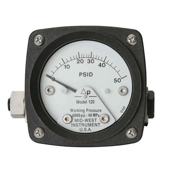 Mid-West Instrument 120-AA-00-OO-10P Piston Type 2.5