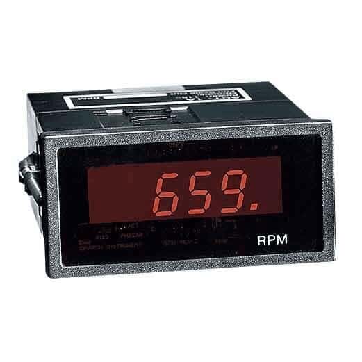 Monarch 1/8 DIN panelmount programmable tachometer/counter/totalizer