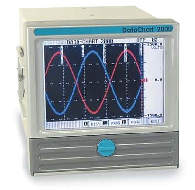 Monarch Paperless Recorder Monarch 6 Channel Paperless Recorder with 6 Relays from Cole-Parmer