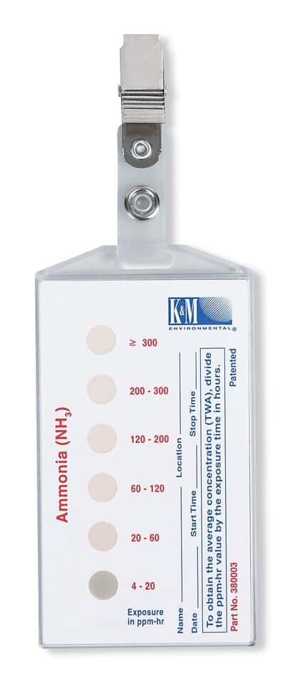 Morphix 380008-10 Gas Monitoring Badges; Carbon monoxide, 10/Box