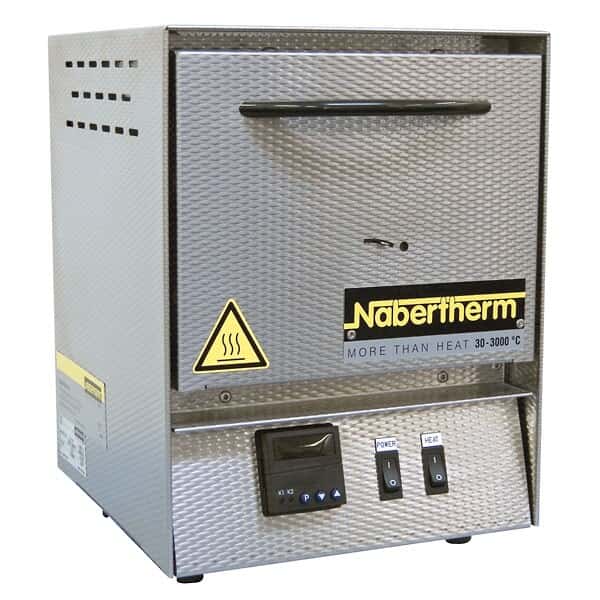 Nabertherm L 1/12/R6 Mini Muffle Furnace, 60 cu.in., 1200C, 230 VAC