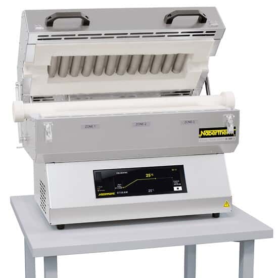 Nabertherm RSH 50/250/13 Horizontal Tube Furnace with B510 Controller, 1300°C, 50 mm Dia, 250 mm Heated L; 240V