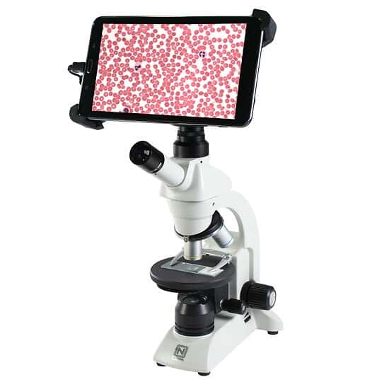National Optical Digital Compound Microscope with 8" Tablet, Monocular