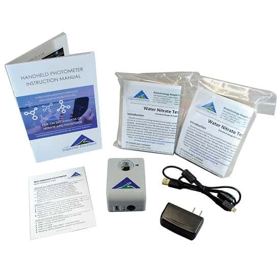 NECi Colorimetric with Low Range Nitrate Kit for 10 Water Samples from