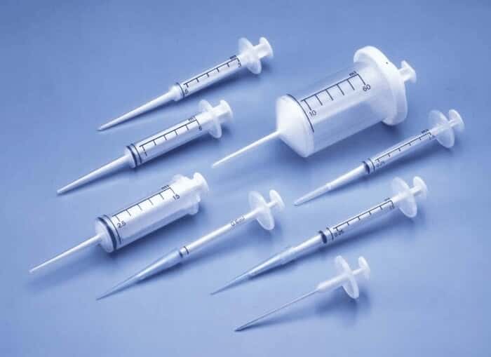 Nichiryo SGY Autoclavable Syringes, 15 mL 50/BOX +/0.8 from Cole