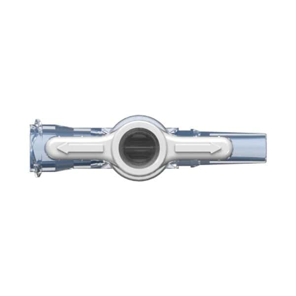 Nordson Divert 1-Way Stopcock, Gamma-Stable Polycarbonate, Female Luer x Male Luer; 25/Pk