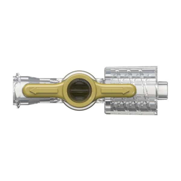 Nordson Divert 1-Way Stopcock, High Pressure, Polycarbonate, Female Luer x Locking Male Luer; 1/Ea