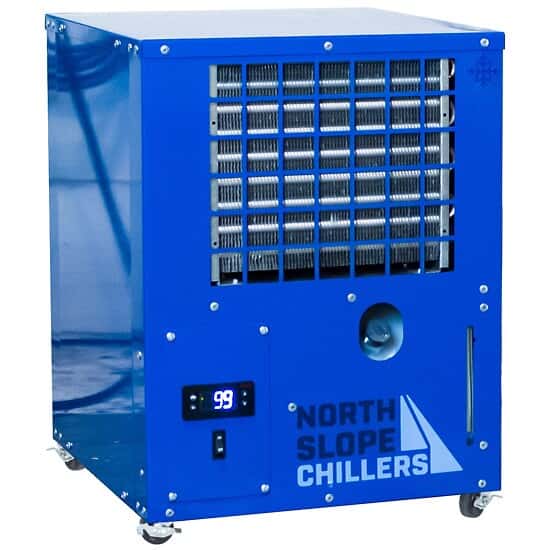 North Slope Chillers Industrial Portable Chiller, 1/3 Ton, 4,000 BTU's