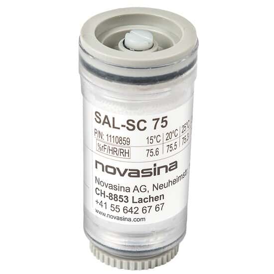 Novasina ClimMate SAL-SC 75 Sensor-Check Humidity Standard with Certificate