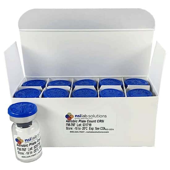 NSI Lab Solutions FM-707-10 Aerobic Count CRM for 3M™ Petriflm™ Plate; 10/PK