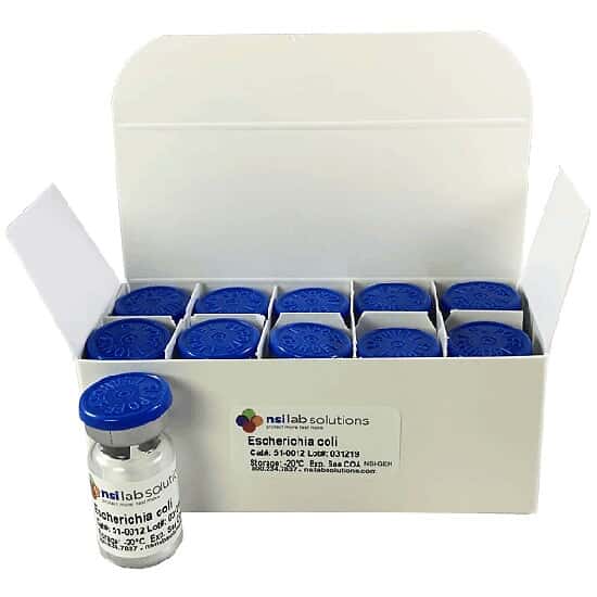 NSI Lab Solutions 51-0012 <i>E. coli</i> NCTC 12933 Pharmaceutical Culture, USP <51>; 10/PK