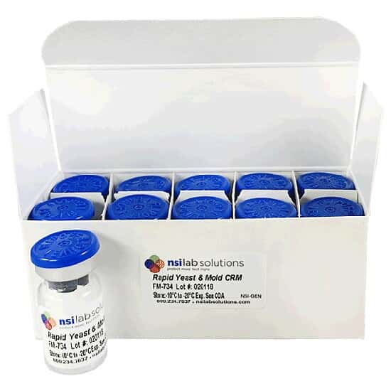NSI Lab Solutions FM-734-20 Yeast & Mold CRM for 3M™ Petriflm™ Plate; 20/PK