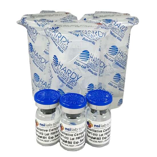 NSI Lab Solutions FMPT-013B Qualitative <i>Campylobacter</i> with Water Matrix PT Express™ Set; 3/PK