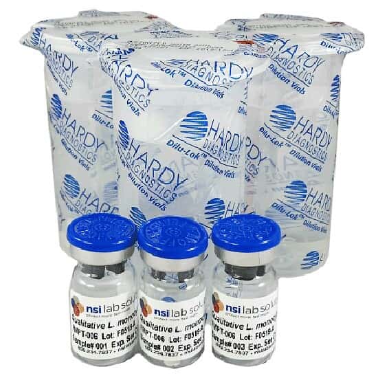 NSI Lab Solutions FMPT-006 Qualitative <i>L. monocytogenes</i> with Water Matrix Proficiency Test Set; 3/PK
