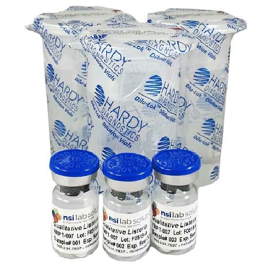 NSI Lab Solutions FMPT-007 Qualitative <i>Listeria</i> (Nonpathogenic) with Water Matrix Proficiency Test Set; 3/PK