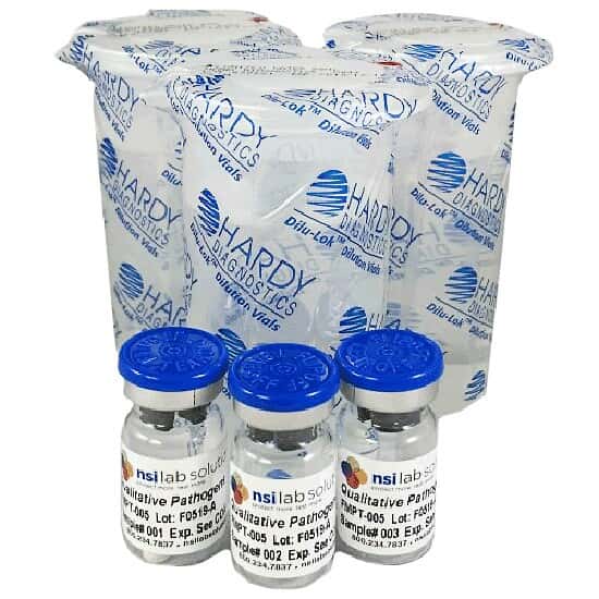 NSI Lab Solutions FMPT-005 Qualitative Pathogens with Water Matrix Proficiency Test Set; 3/PK