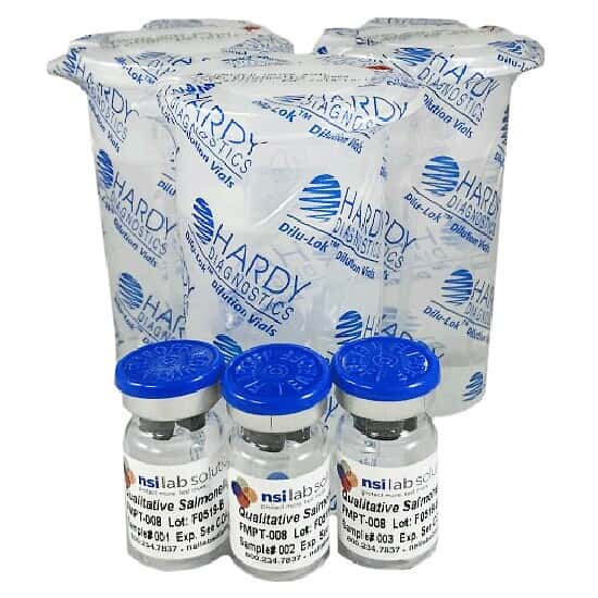 NSI Lab Solutions FMPT-008B Qualitative <i>Salmonella</i> with Water Matrix PT Express™ Set; 3/PK