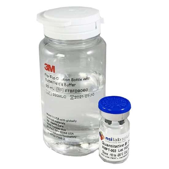 NSI Lab Solutions FMPT-003 Quantitative <i>B. cereus</i> with Buffer Matrix Proficiency Test