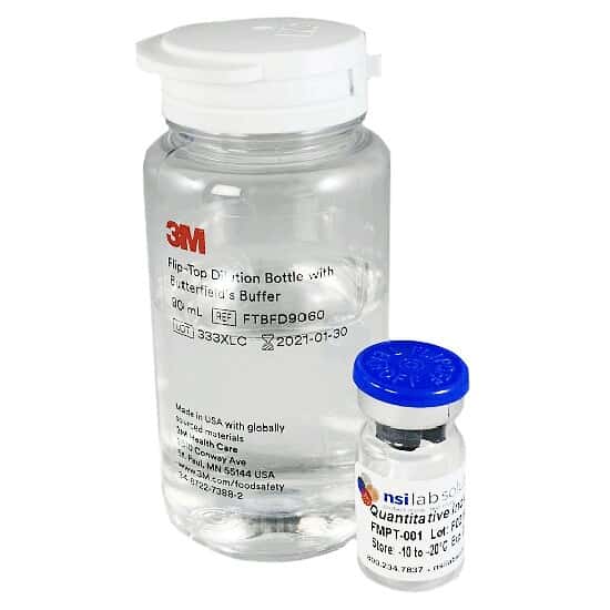 NSI Lab Solutions FMPT-001 Quantitative Indicators with Buffer Matrix Proficiency Test; 2/PK