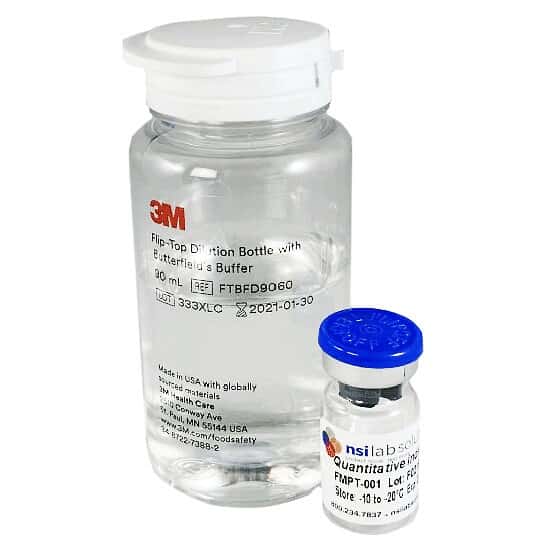 NSI Lab Solutions FMPT-001-5 Quantitative Indicators with Buffer Matrix Proficiency Test; 5/PK