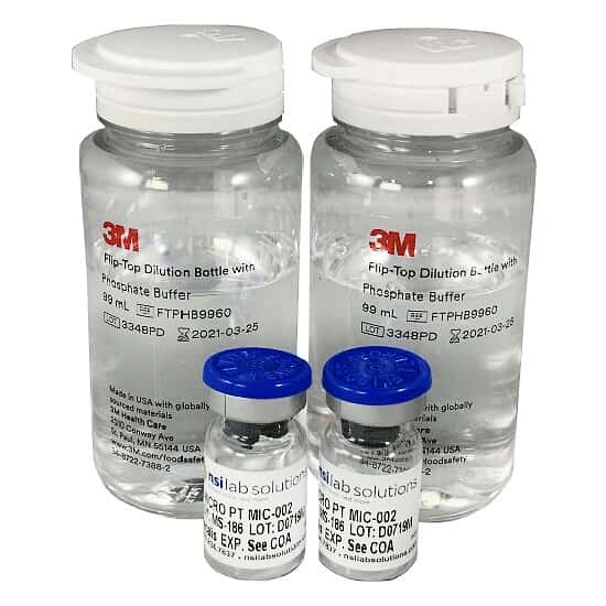 NSI Lab Solutions MIC-002 Quantitative Standard Plate Count Drinking Water Proficiency Test