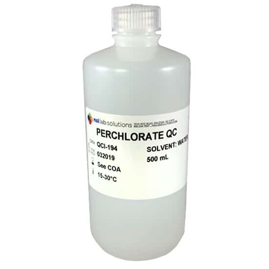 NSI Lab Solutions QCI-194B Perchlorate Whole-Volume Drinking Water PT Express™; 2/PK