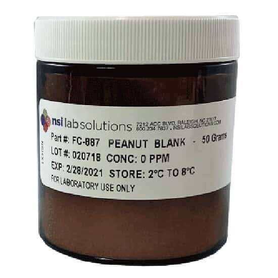 NSI Lab Solutions FC-887-HIGH Peanut Allergen Reference Standard, High Level, 50 grams