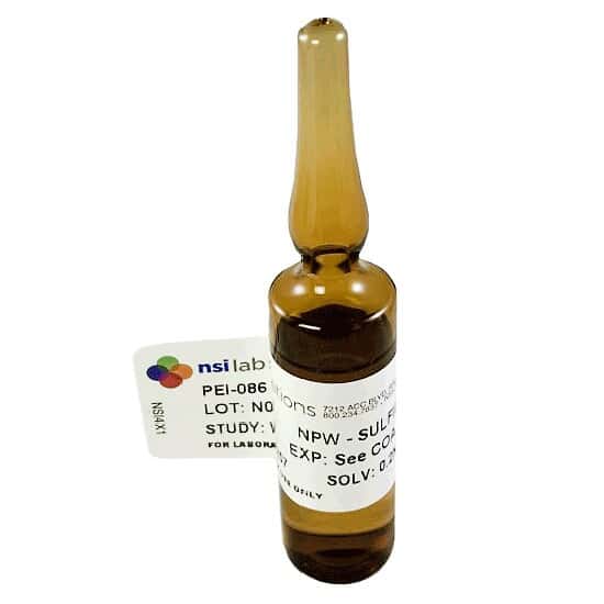 NSI Lab Solutions PEI-086 Sulfide Wastewater Proficiency Test; 2/PK