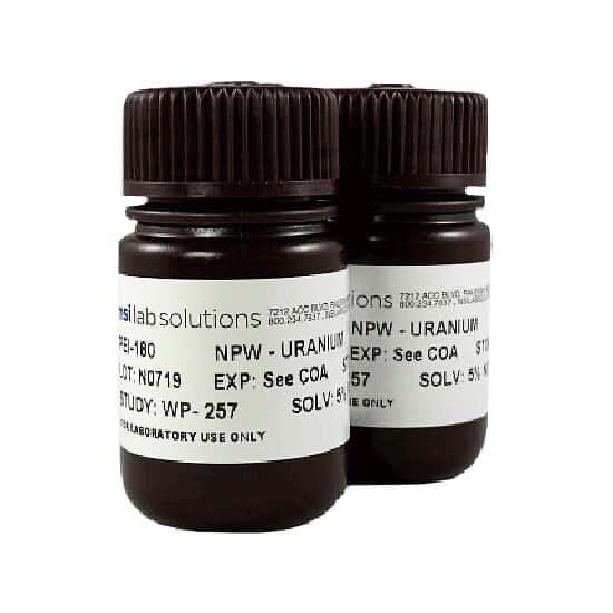 NSI Lab Solutions PEI-180 Uranium Wastewater Proficiency Test; 2/PK