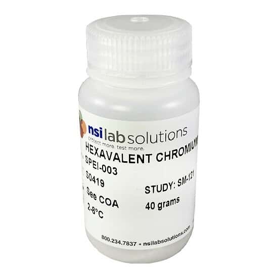 NSI Lab Solutions SPEI003 Hexavalent Chromium in Soil Proficiency Test